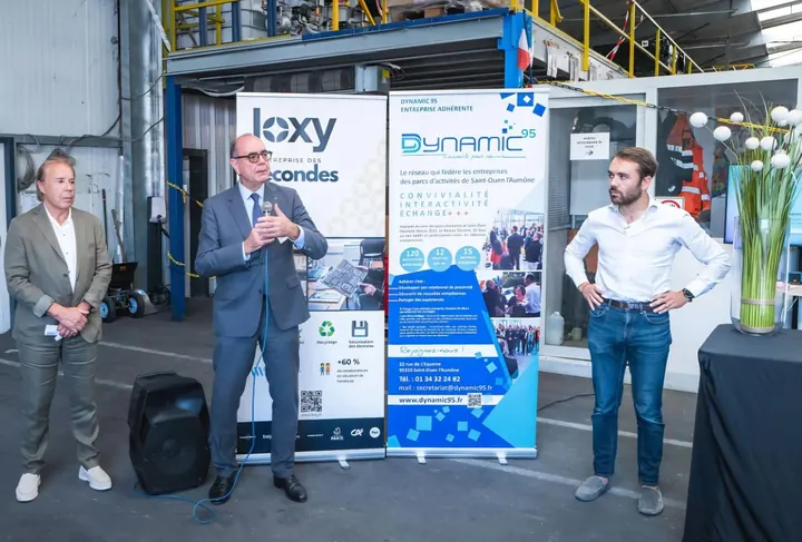 Réseaux : Participation du CEEVO à la rencontre avec les entreprises membres de l'association Dynamic 95, dans les locaux de la société LOXY à St Ouen l'Aumône