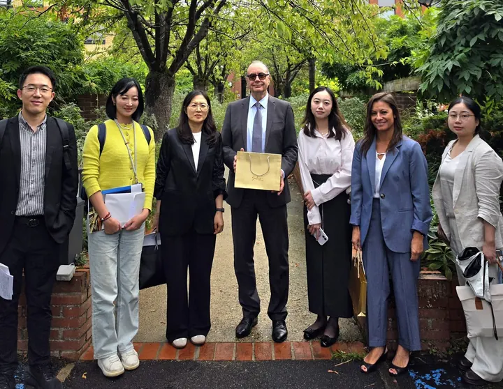 Val-d'Oise / Chine : Accueil par le CEEVO de la Délégation officielle de la Nouvelle Zone de Nanjing Jiangbei (Chine)