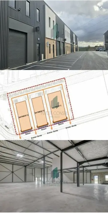 LIGHT INDUSTRIAL UNITS/OFFICES TO LET/FOR SALE 12493 m²