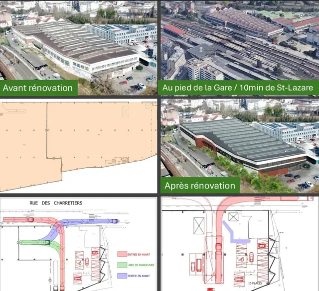 LOCATION/VENTE ENTREPOT/BUREAUX 7164 m²