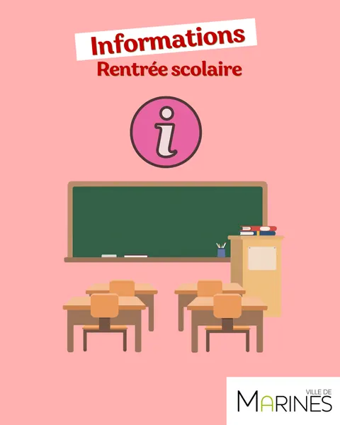Rentrée scolaire 2026 : les informations