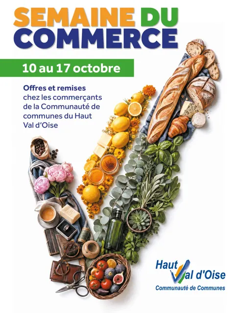 Première Semaine du Commerce dans le Haut Val d’Oise 10 au 17 octobre 2026