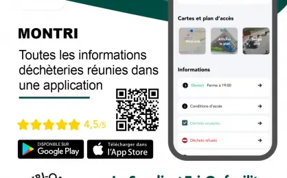 « MONTRI», l’application pour gérer vos déchets