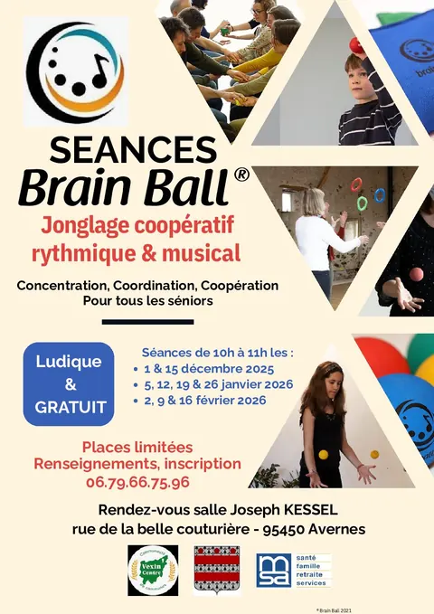 BRAIN BALL-verksteder for seniorer
