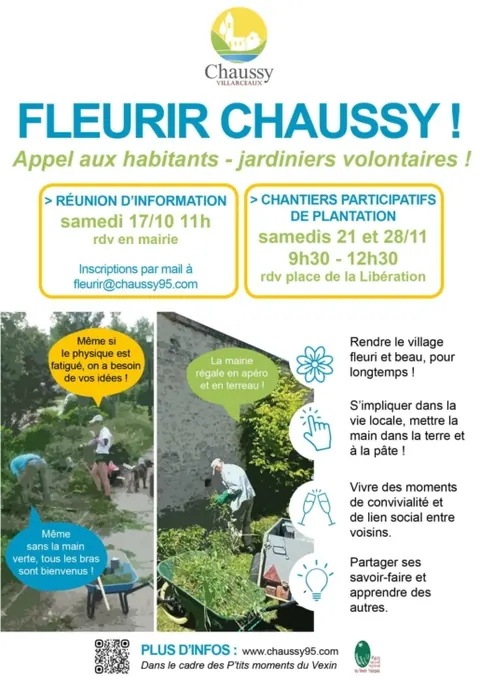 Opération « Fleurir Chaussy » | 17 oct.