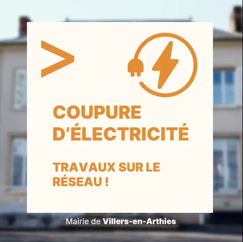 Coupure d’électricité le 29 octobre sur la route de Maudetour