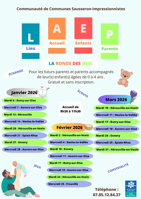 LAEP – Kalender 1. kvartal 2026