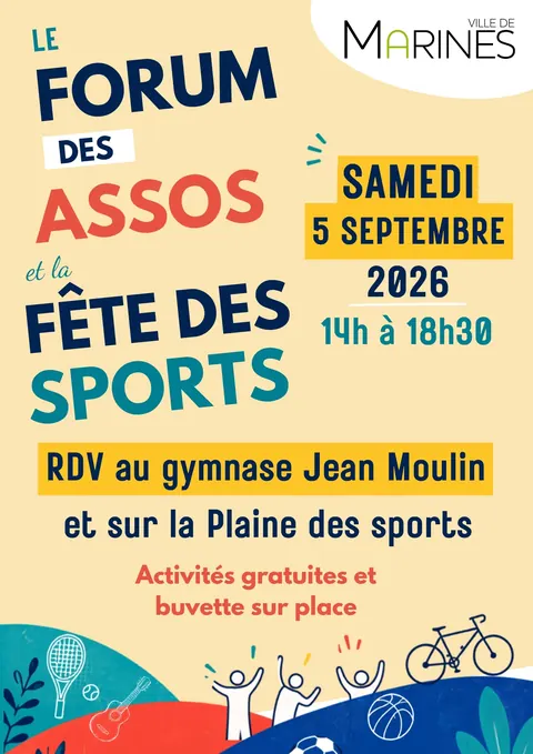 Forum des assos : le 5 septembre