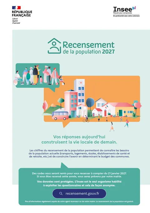 Recensement de la population en 2027