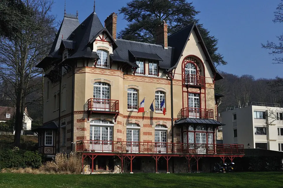 Foto genomen in Andilly, Val-d'Oise