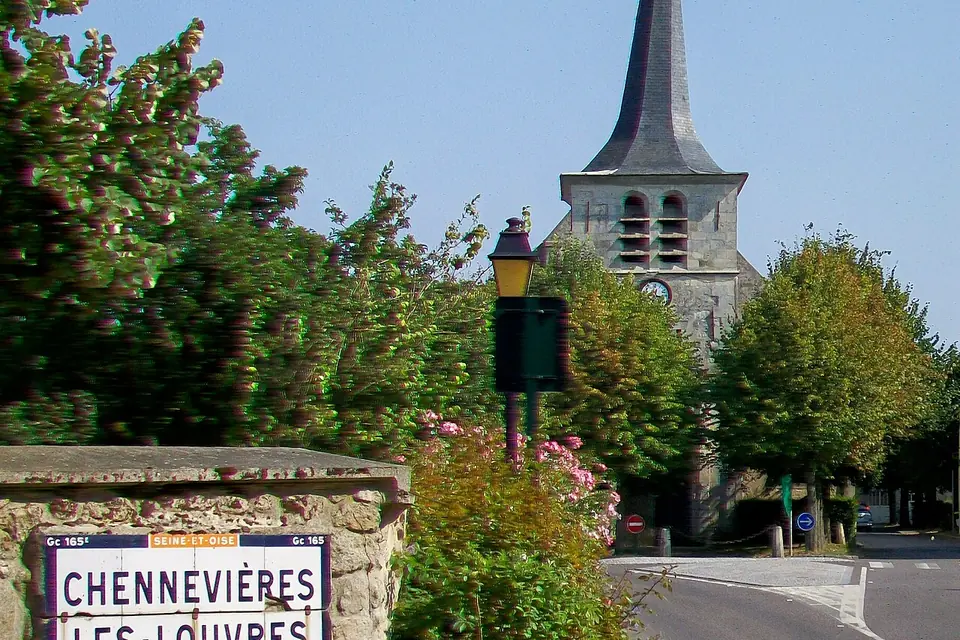 Fotografia scattata a Chennevières-lès-Louvres, nel Val-d'Oise