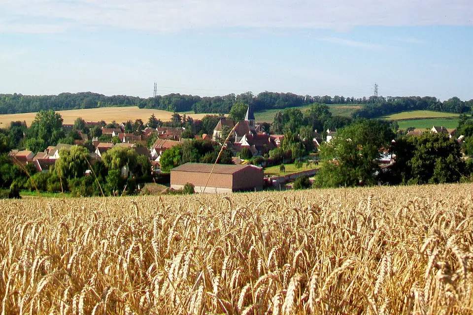 Fotografia scattata a Longuesse, nel Val-d'Oise