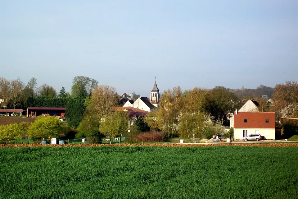 Foto genomen in Puiseux-en-France, Val-d'Oise