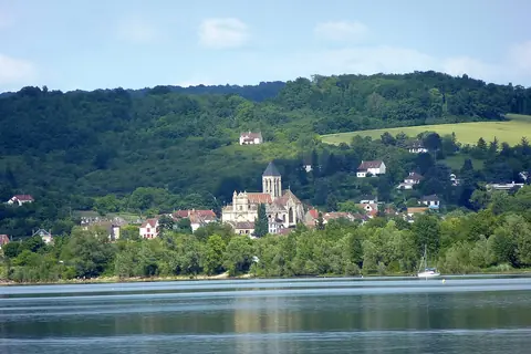 Fotografia scattata a Vétheuil, nel Val-d'Oise